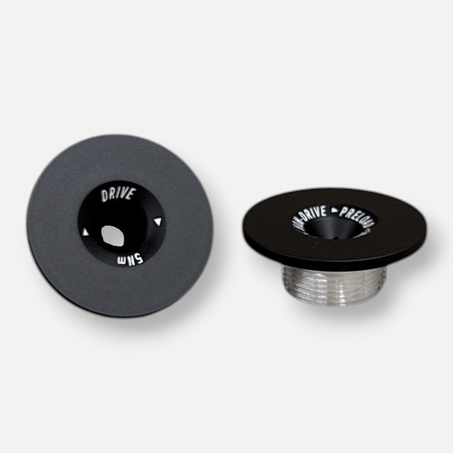 Black Spindle bolts for 2XR cranksets